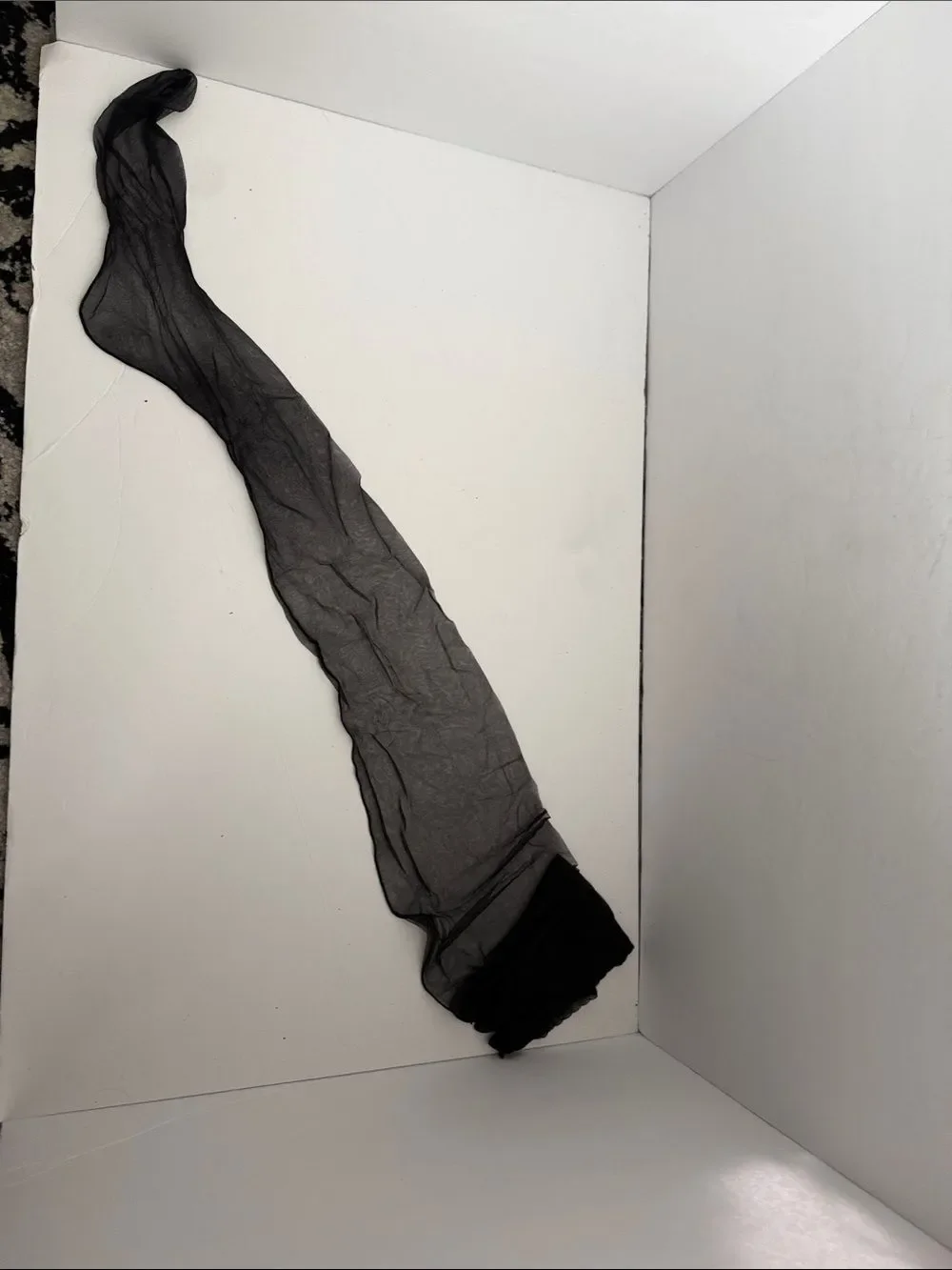 Dior Black Hosiery in Retail Packaging